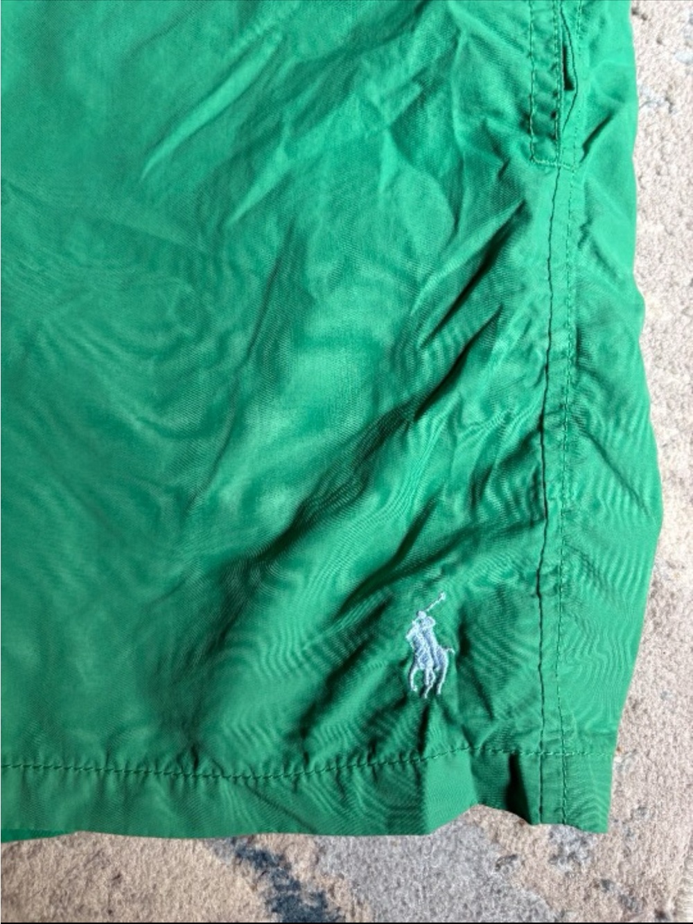 VTG Polo by Ralph Lauren Men’s Bright Green Swim Trunks